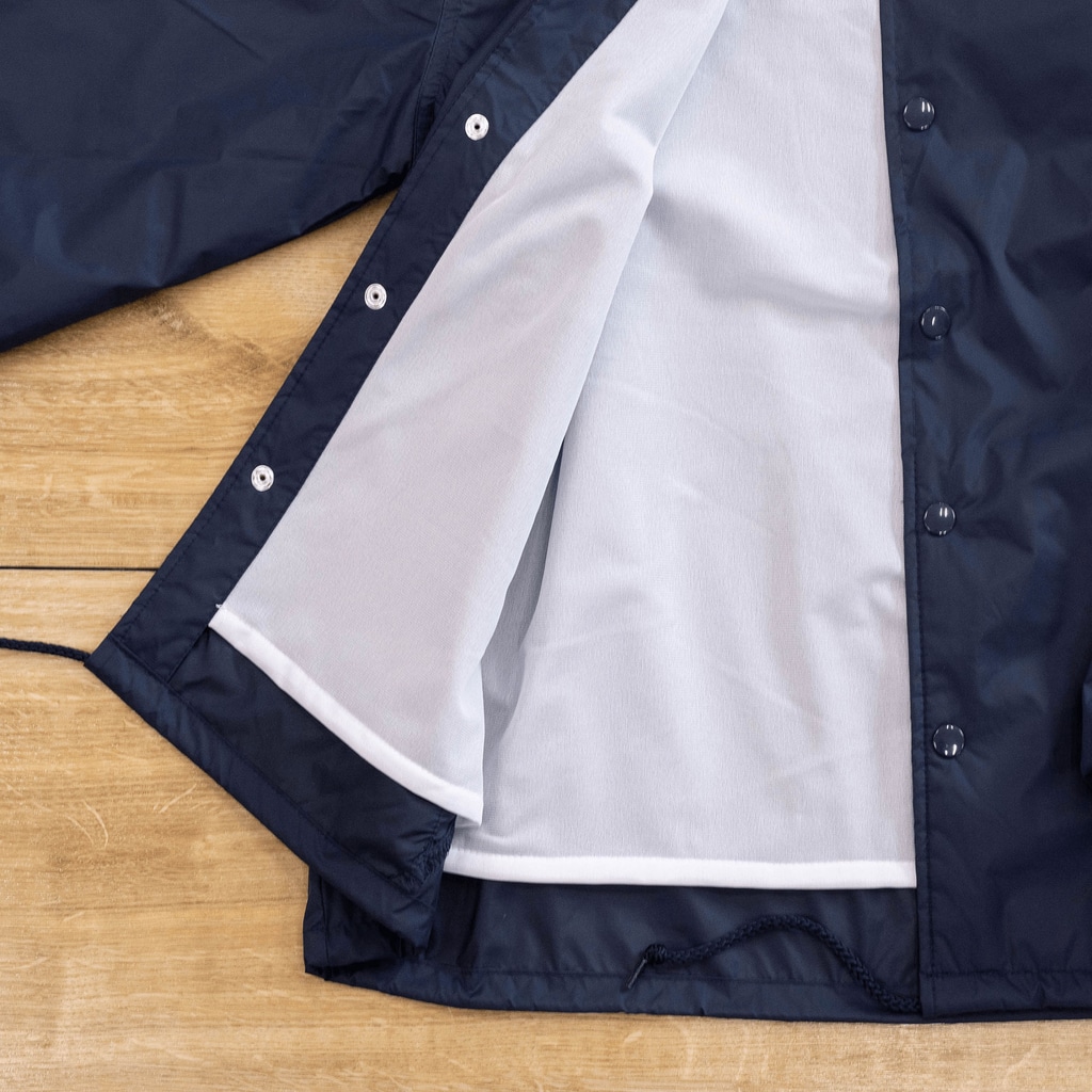 MrKShirtsのPengin (ペンギン) 白デザイン Coach Jacket :lining