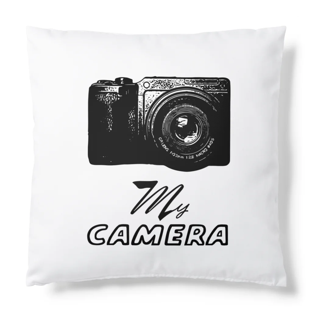 boldandnewのカメラ（My canera）_No.004_BK Cushion