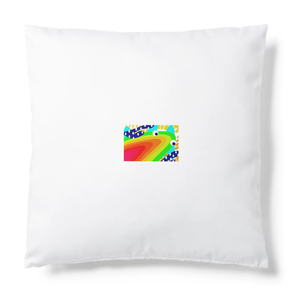 ymuseumのカラフルなカニ Cushion