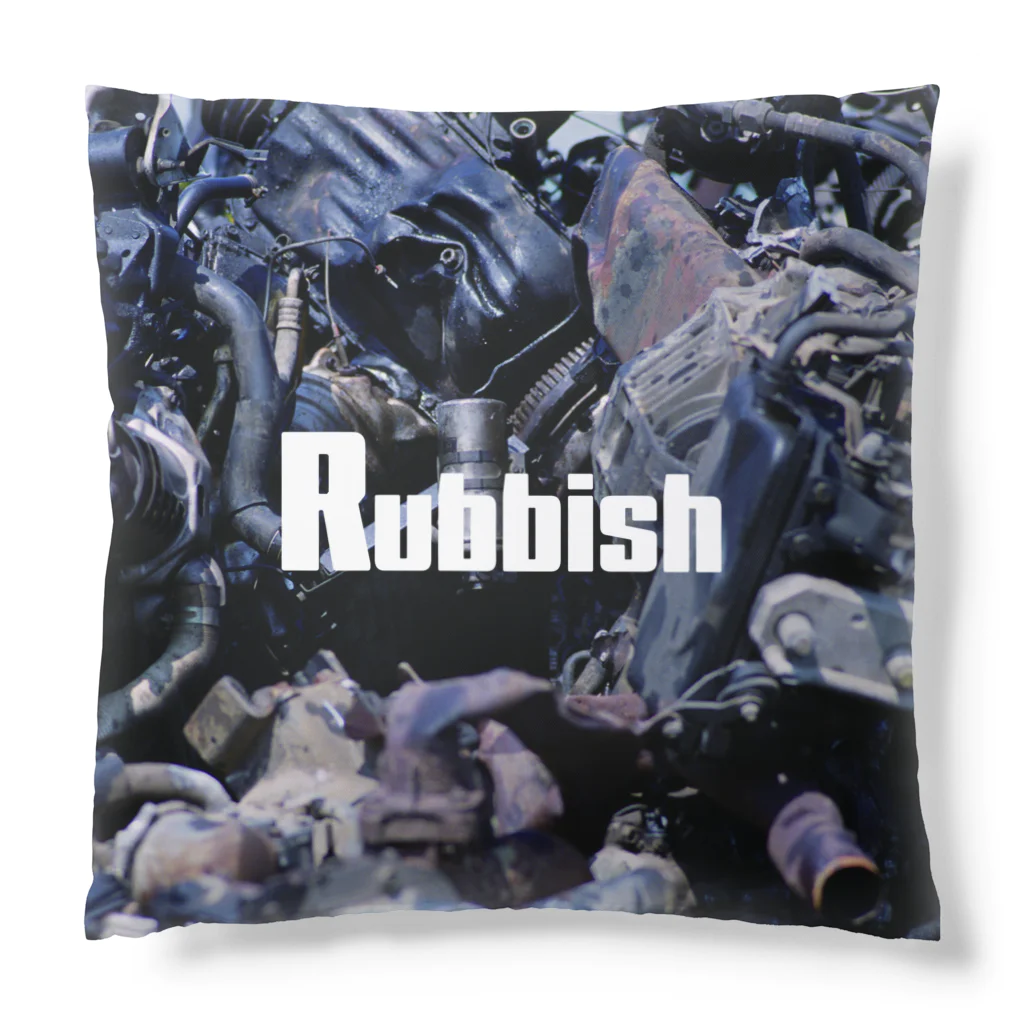 RubbishのRubbish ロゴ Cushion