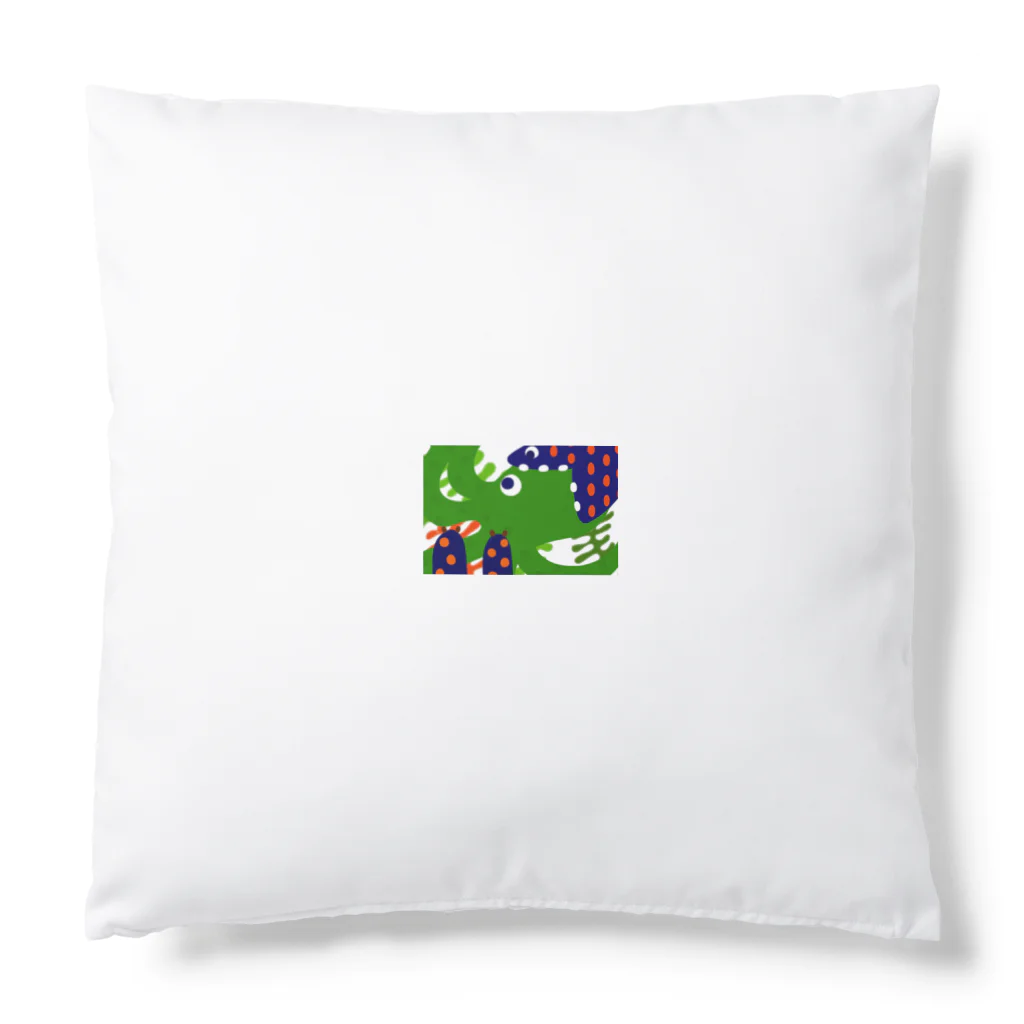 ymuseumのタコの被り物 Cushion