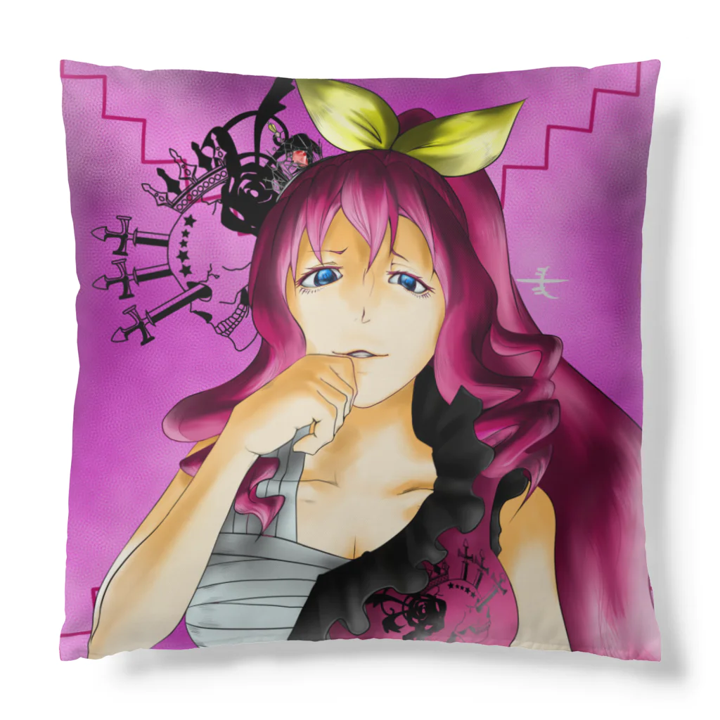 あかつき屋の見下し魔女 Cushion