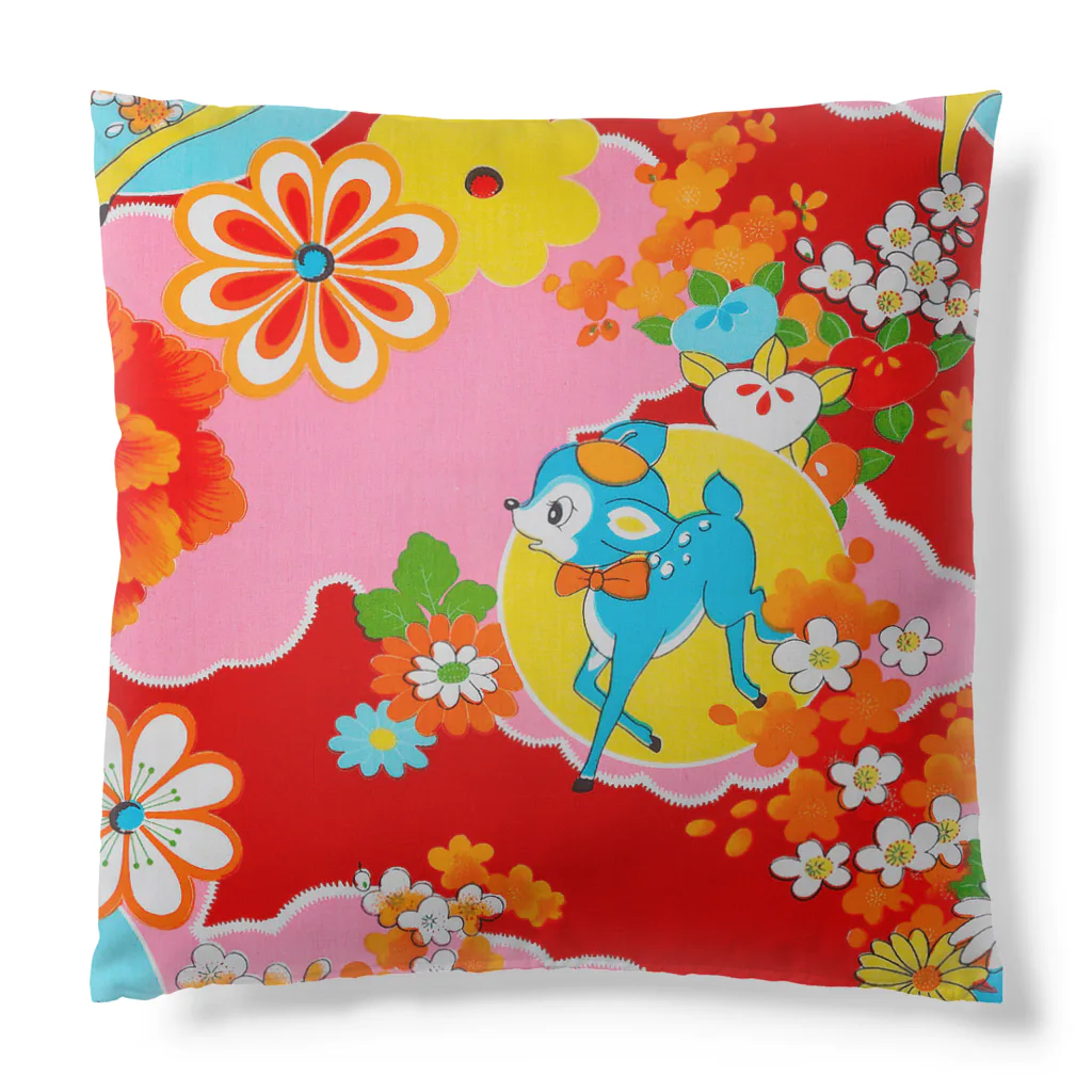 Rangoliのレトロ台湾ポップA Cushion