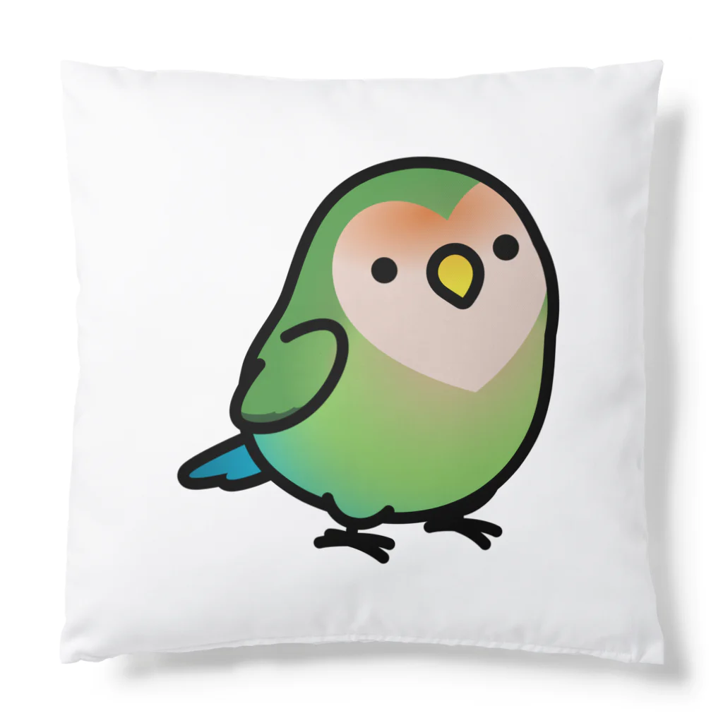 Cody the Lovebirdの（両面）コザクラインコ　Chubby Bird Cushion