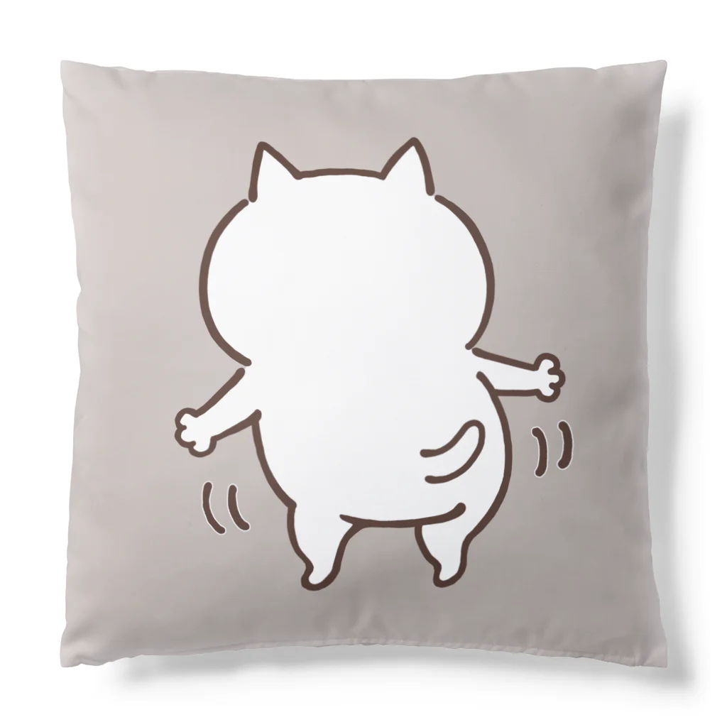 目つきの悪い猫＠いけやけいの踊るにゃんこ Cushion