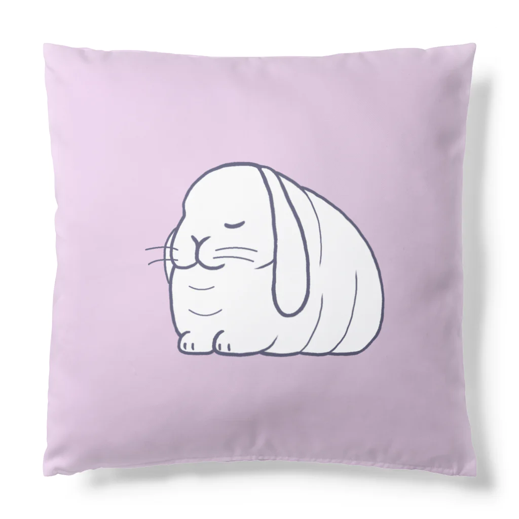 にゃんたまごの夢うさぎ Cushion