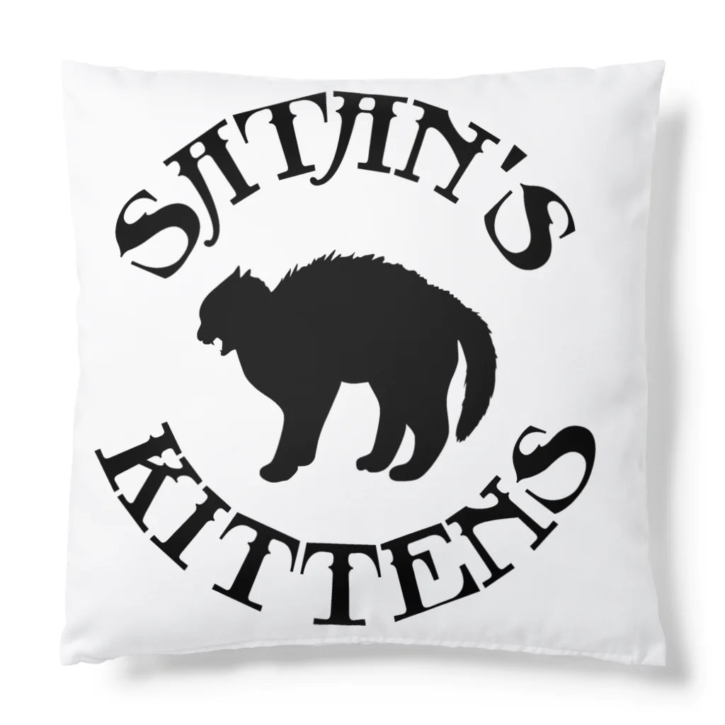 SATAN'S  KITTENSのSATAN'S KITTENS ロゴクッション Cushion