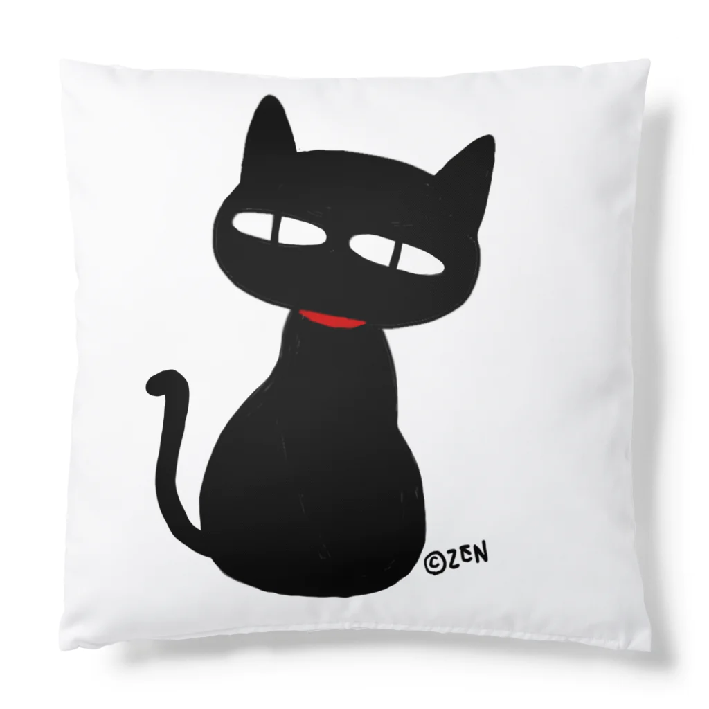 ZENの黒猫のKWU Cushion