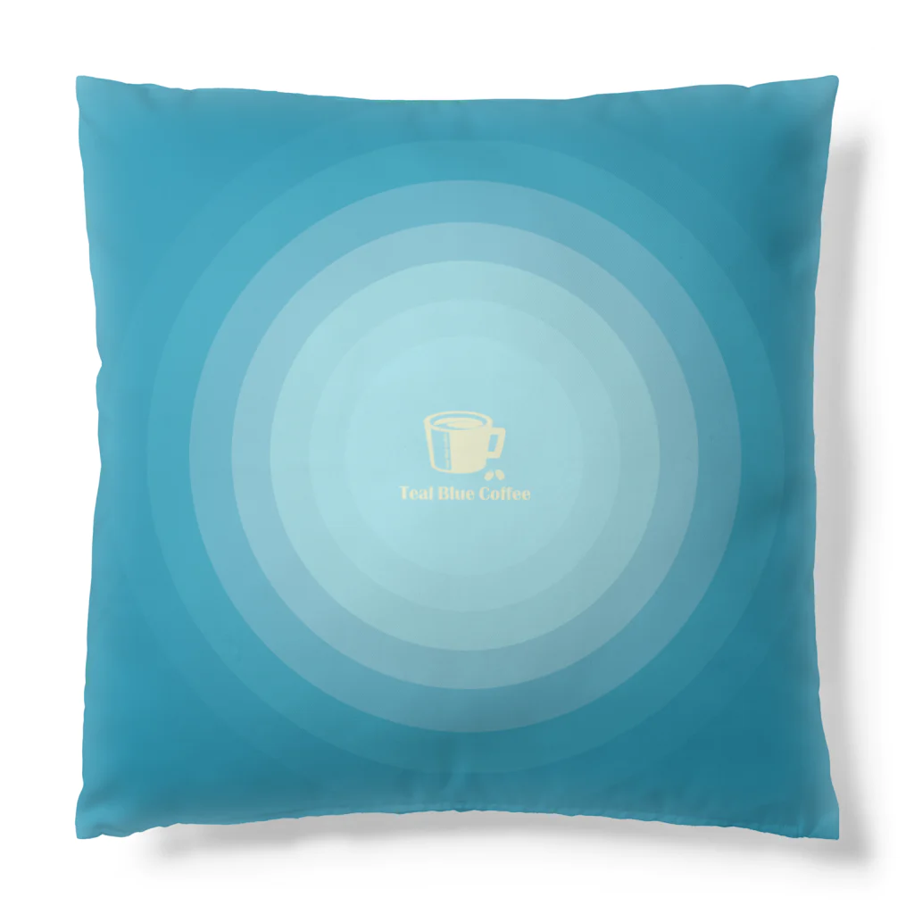 Teal Blue CoffeeのSummer vacation Cushion