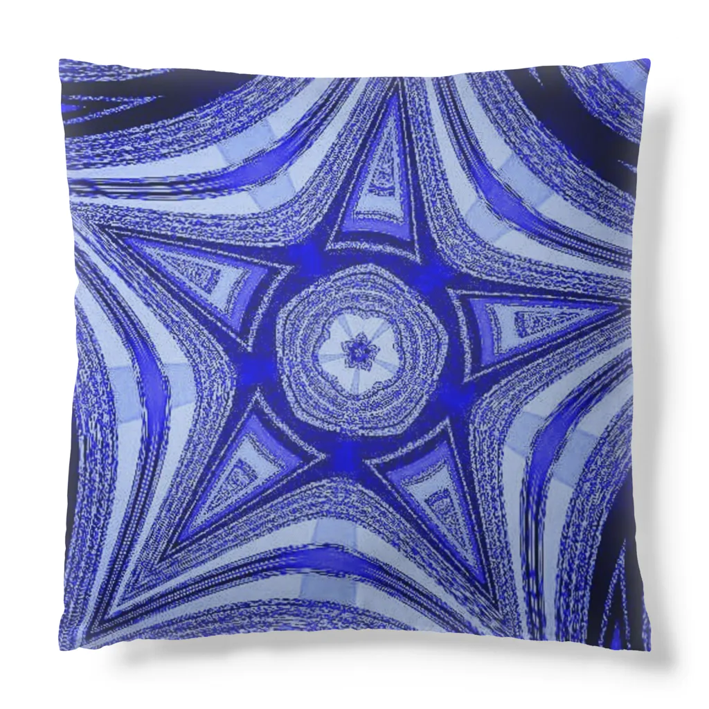 Anna’s galleryのBlue Star Cushion