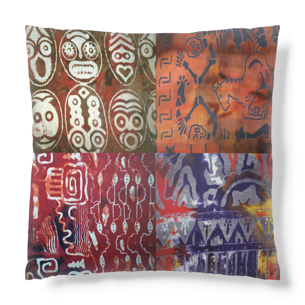 alt_203のBatik Patchwork Cushion