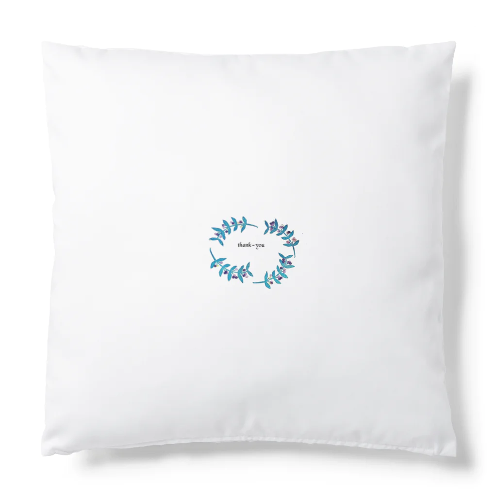 LAPIROSE STAMP SHOPのムラサキシキブ柄 Cushion