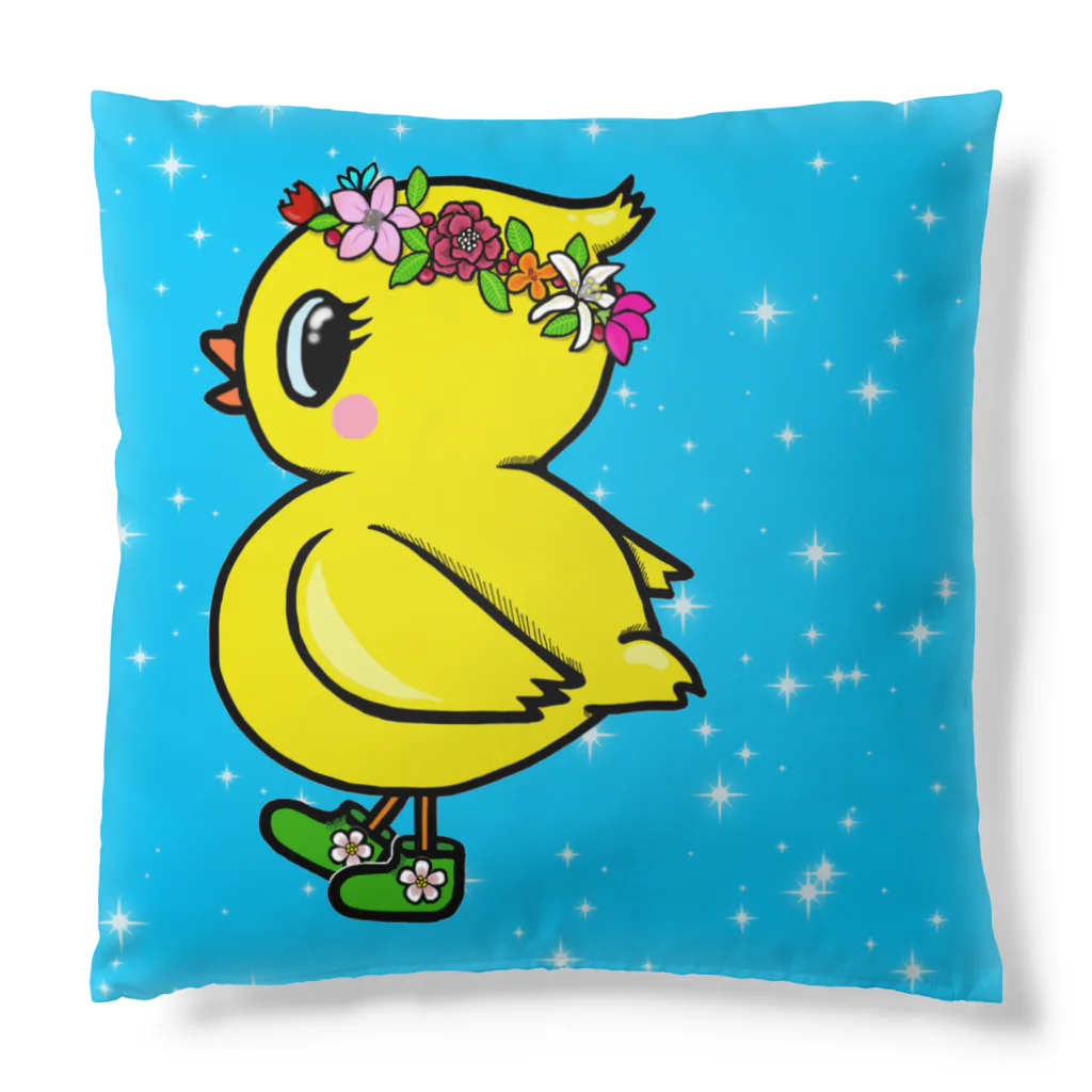 LalaHangeulの花冠ひよ子 Cushion