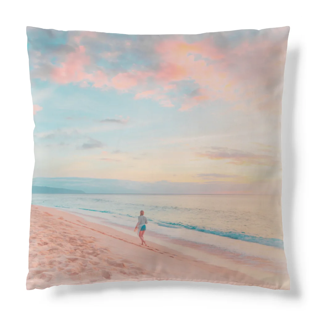 art_workのハワイの夕暮れ Cushion