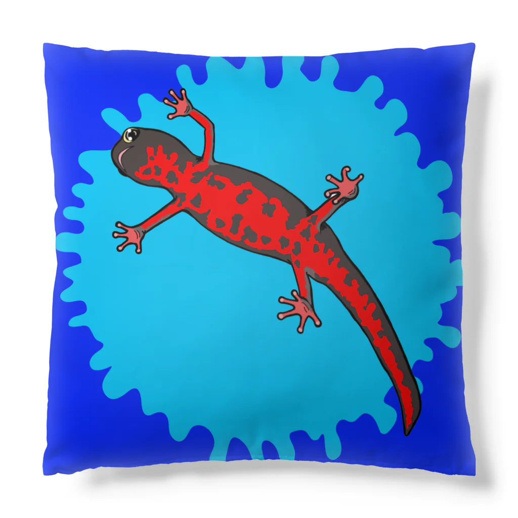 LalaHangeulのアカハライモリさん　文字無し Cushion