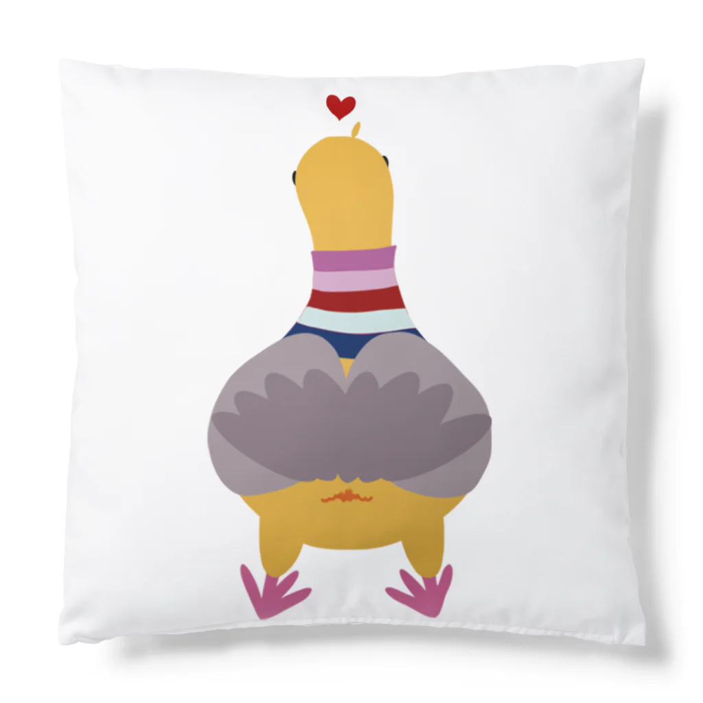 ハトのモモヒキのハトのモモヒキ Cushion