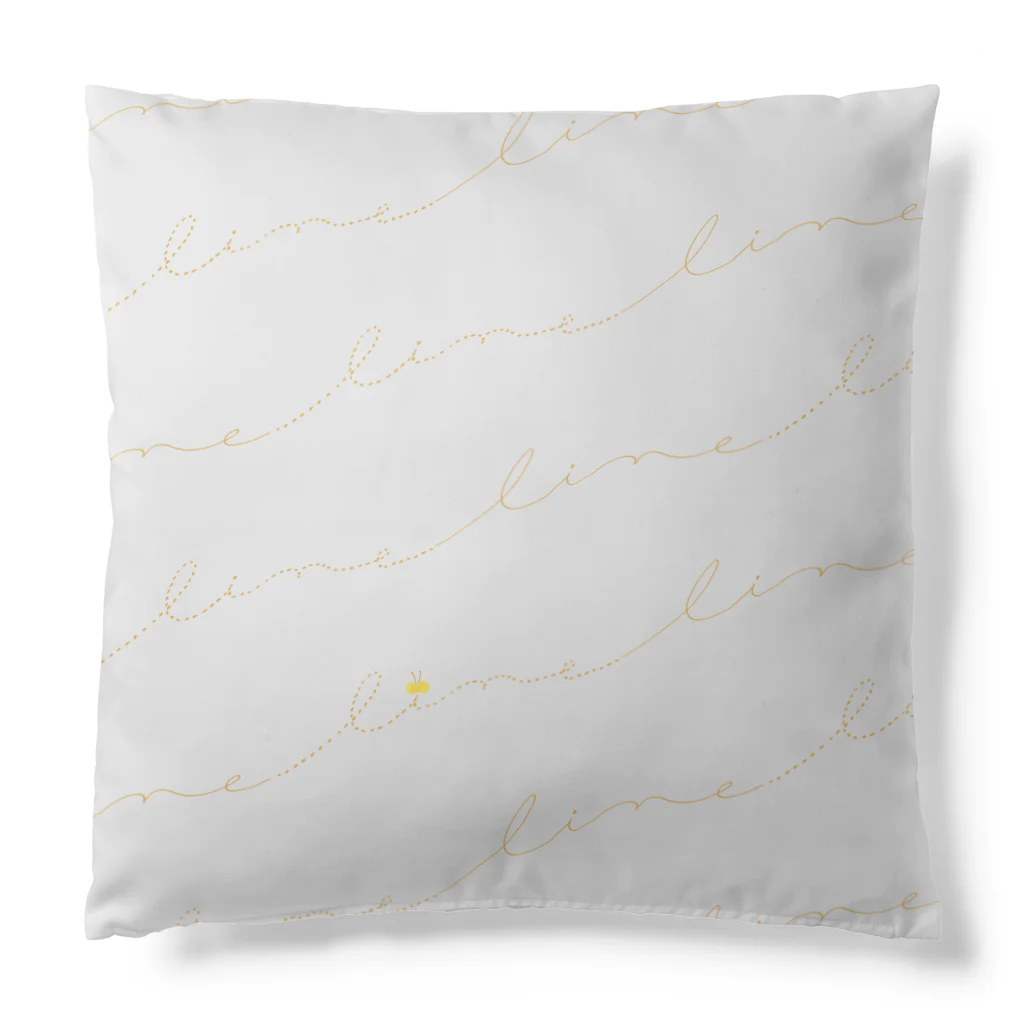 ..lineの冬小物イラスト Cushion