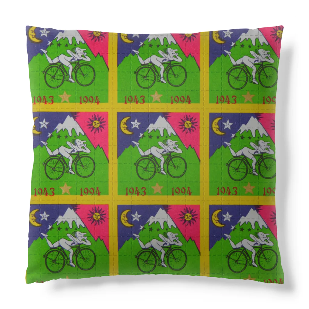 UserID_NameShopのThe Bicycle Day 1943 Celebration- Albert Hofmann クッション