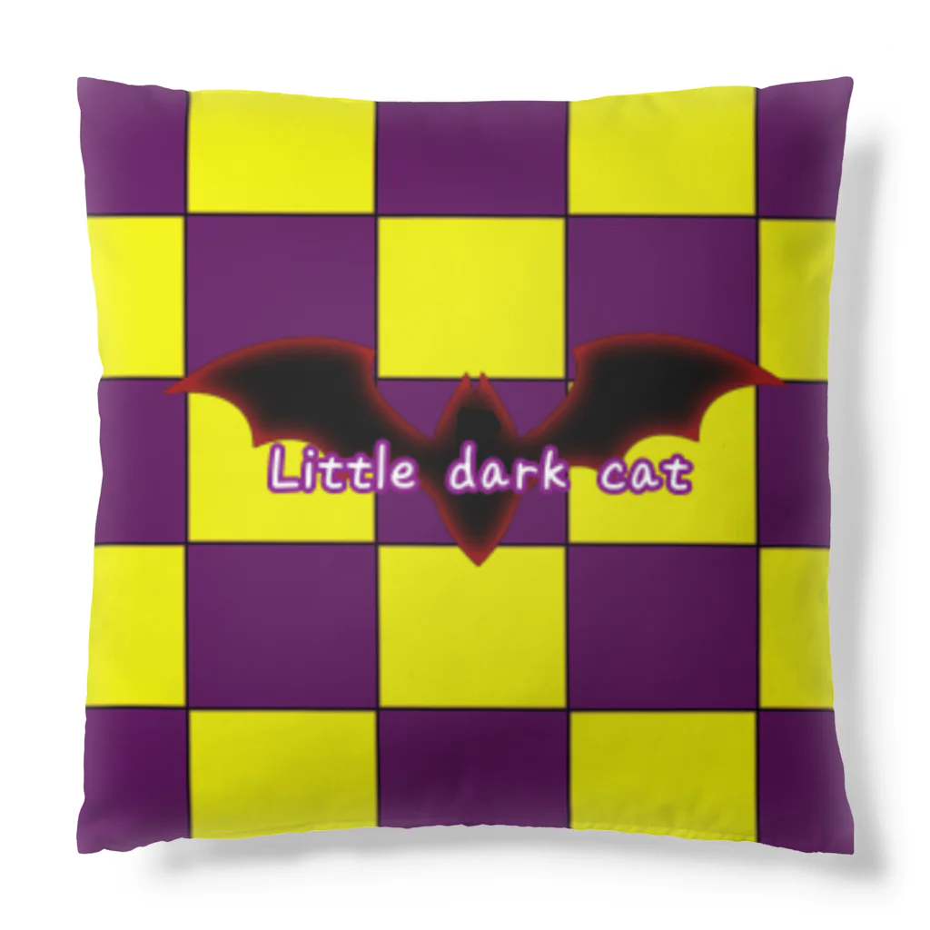 inside-workのデスにゃん (little dark cat) Cushion