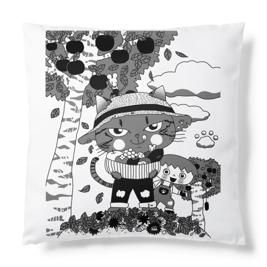 chimamusubiのセミオーダーイラスト商品見本 Cushion