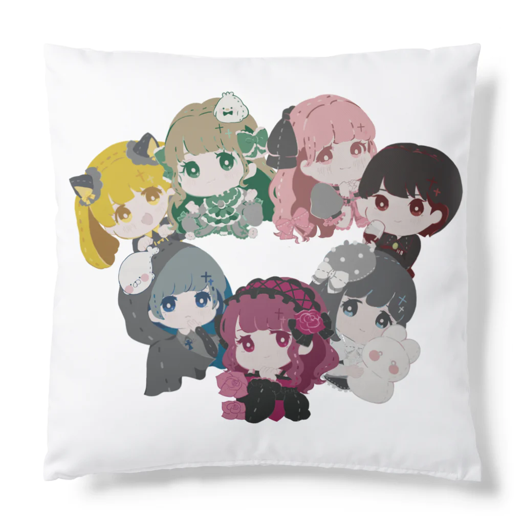 ∞lette OFFICIAL STOREの小鳥わたげ Cushion