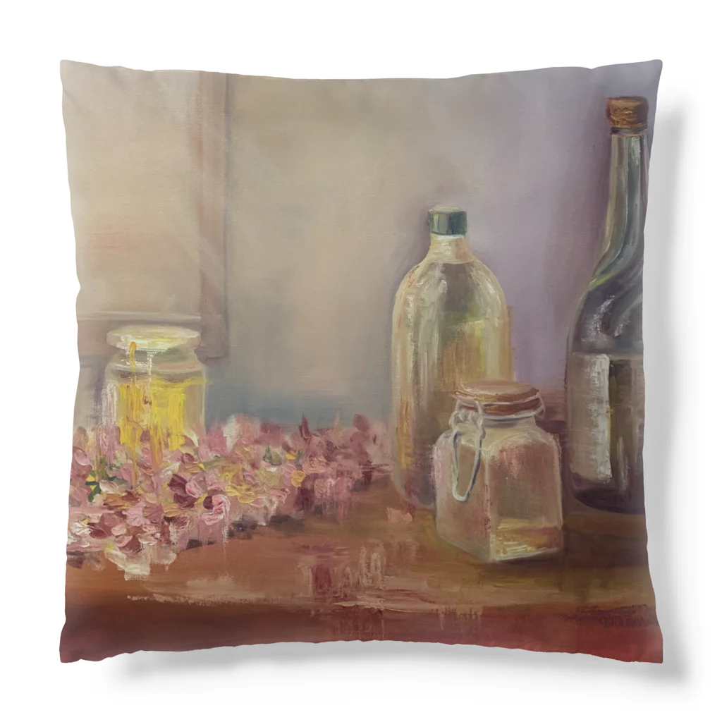 あるくの印象派風の絵画 Cushion