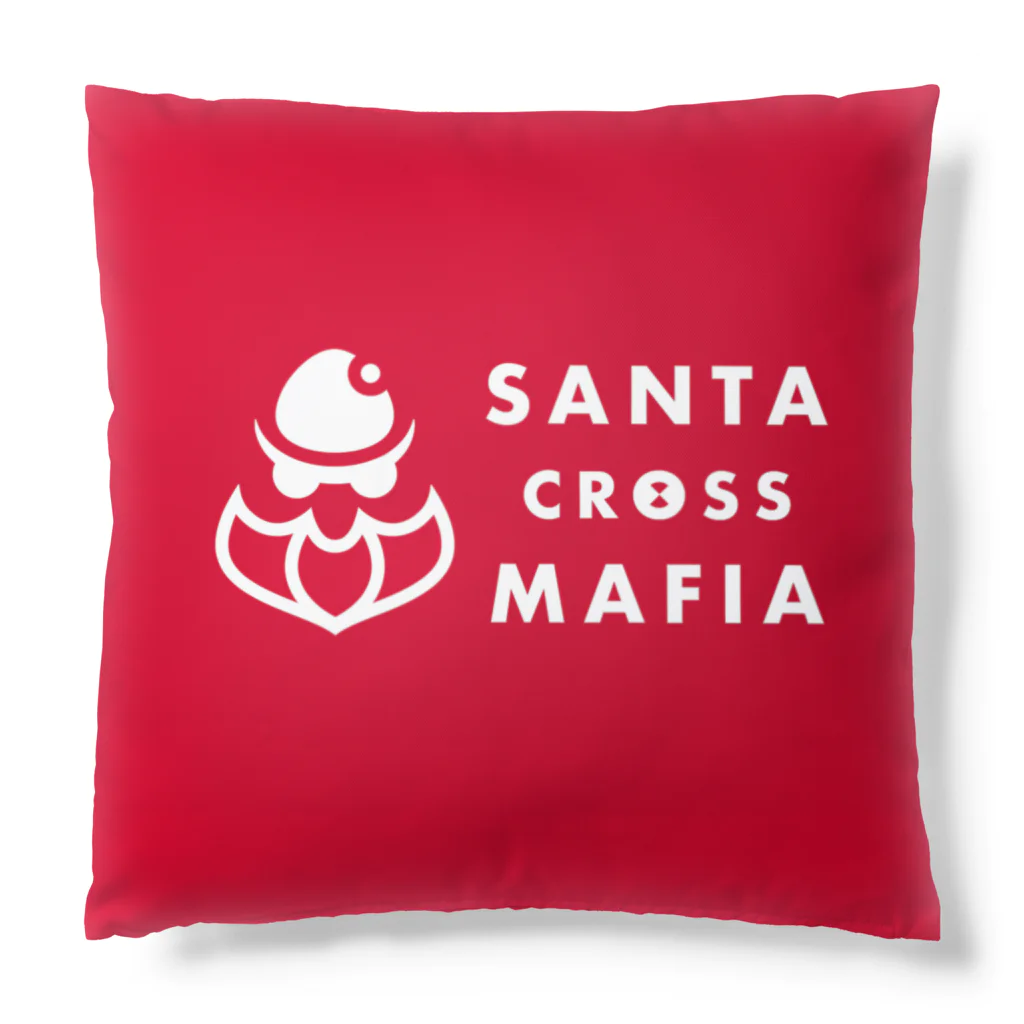 サンタｘマフィア オフィシャルshopのサンタ×マフィア ロゴ(カラー) Cushion