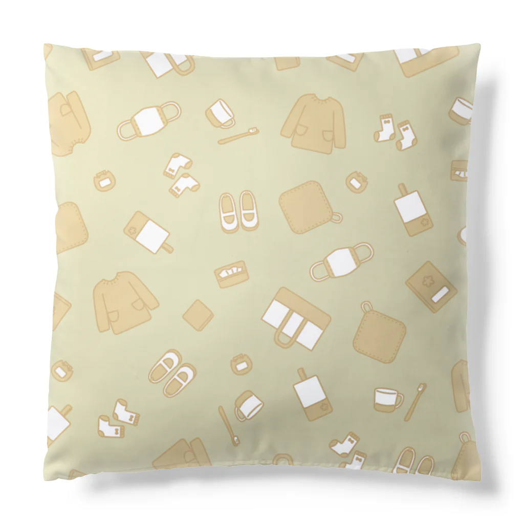 hikari_graphicsの園の生活　YELLOW Cushion