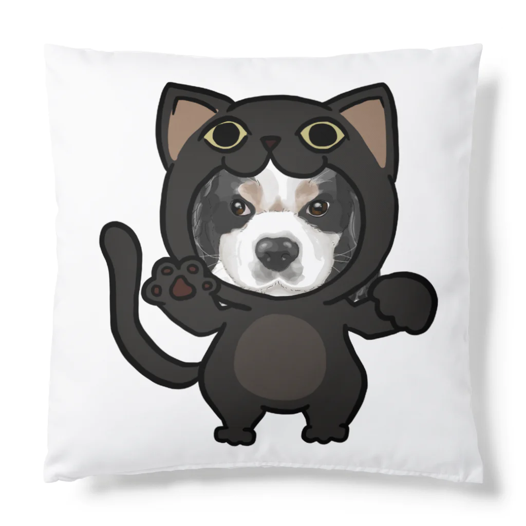 みきぞーん｜保護猫 ミッキー画伯と肉球とおともだちのmaruku Cushion