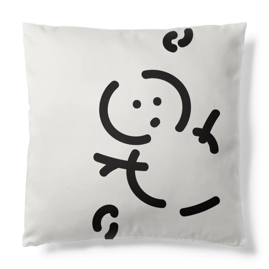 持って帰れる冬のわくわく。の雪だるま Cushion