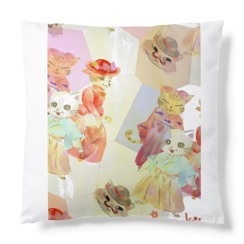 kaxtukaの猫ロマ Cushion