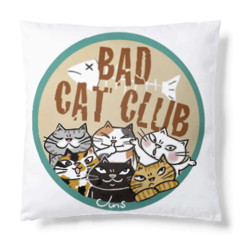 Junsの悪にゃんこのBAD CAT CULB Cushion