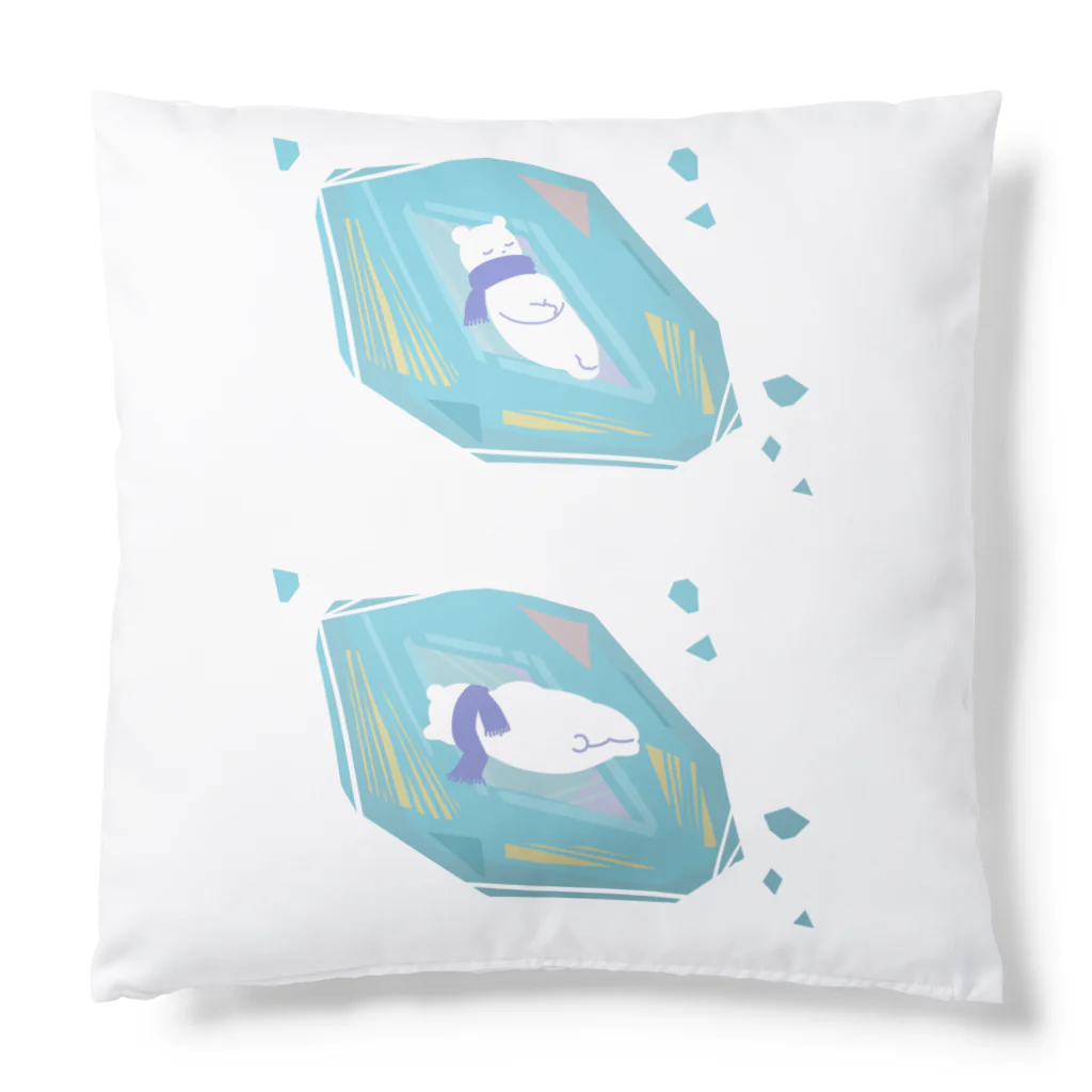 tokimekizaのねむねむシロクマ Cushion