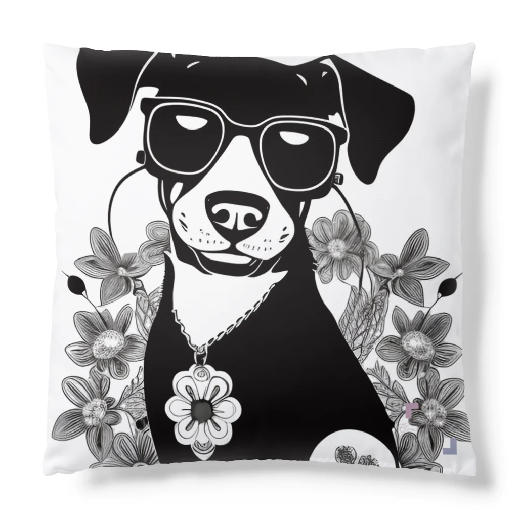 Connect Art SUZURI STOREのConnect Art 003 Dog Cushion