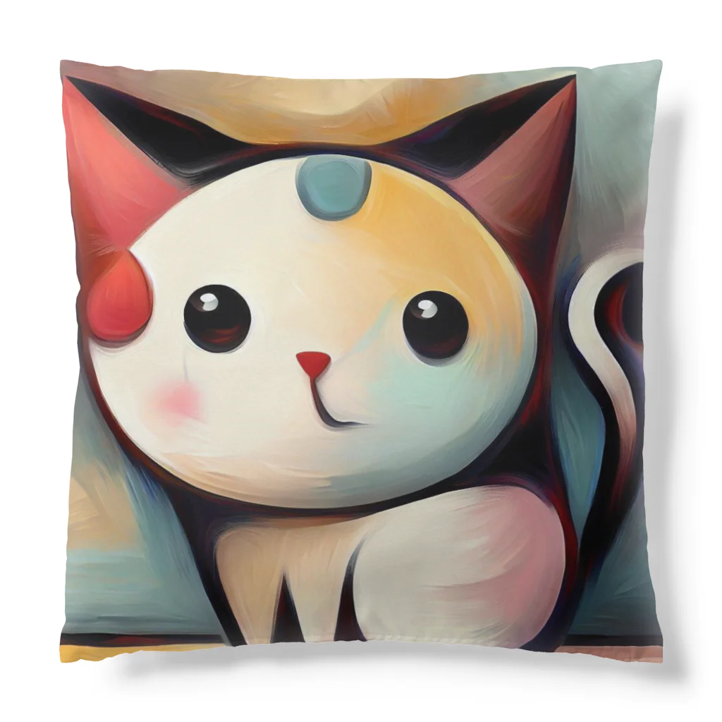 T2 Mysterious Painter's ShopのMysterious Cat Cushion