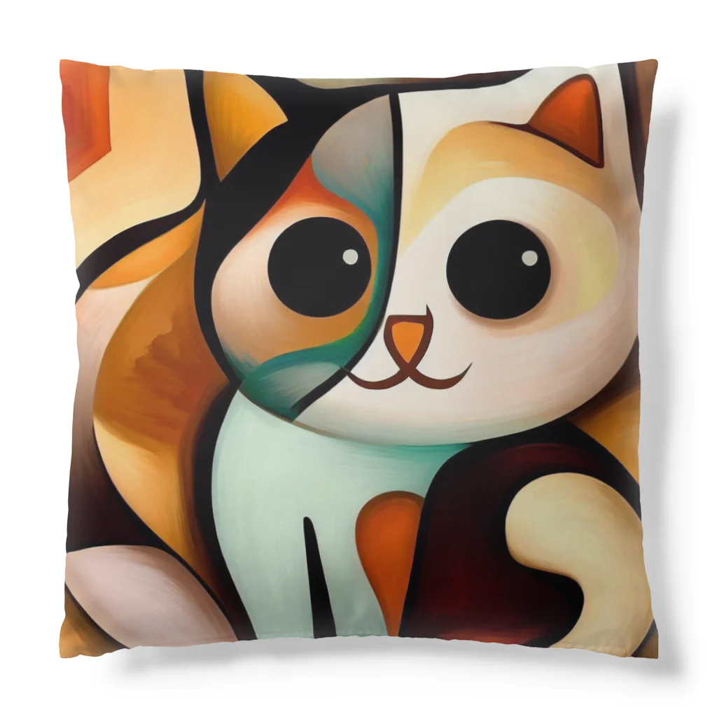 T2 Mysterious Painter's ShopのMysterious Cat Cushion