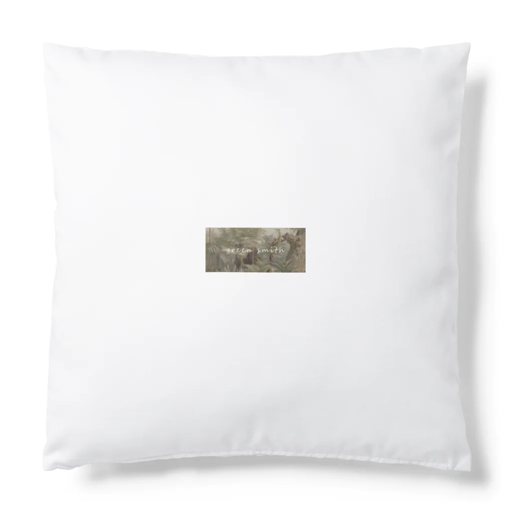 green_smithのグリーンスミスモンスターLOGO Cushion