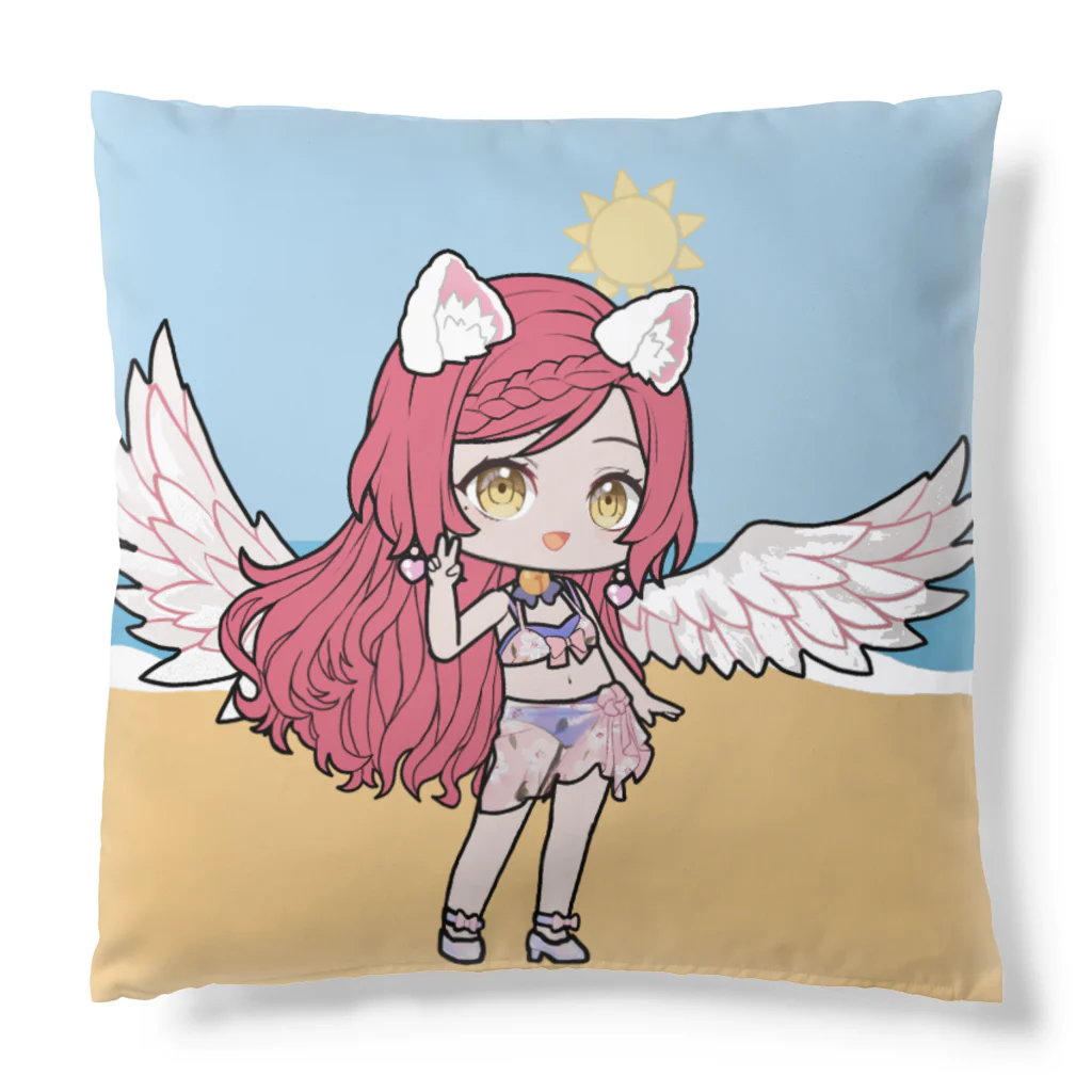 Valkyrie_Devilのヴァルキュゥべえ&エンジェるんクッション Cushion