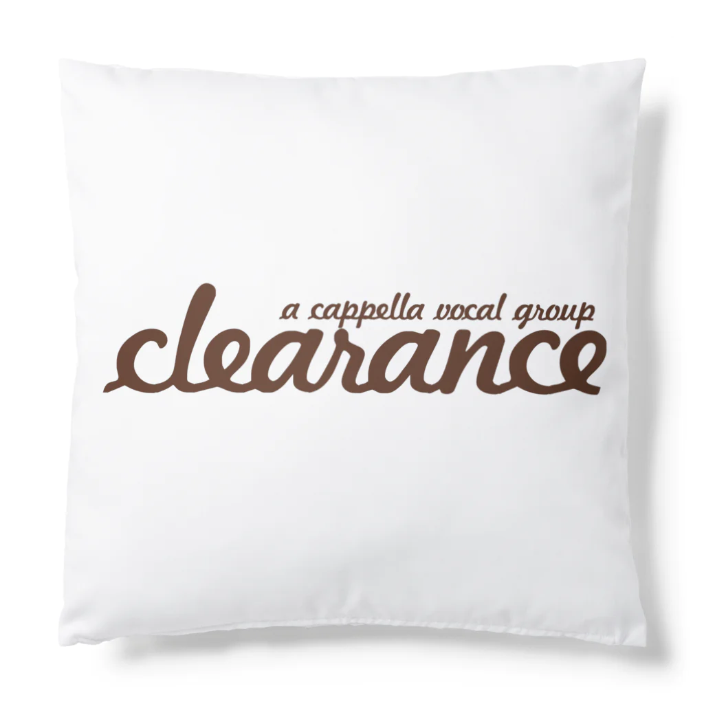 clearance official shopのclearance オフィシャルロゴ グッズ クッション