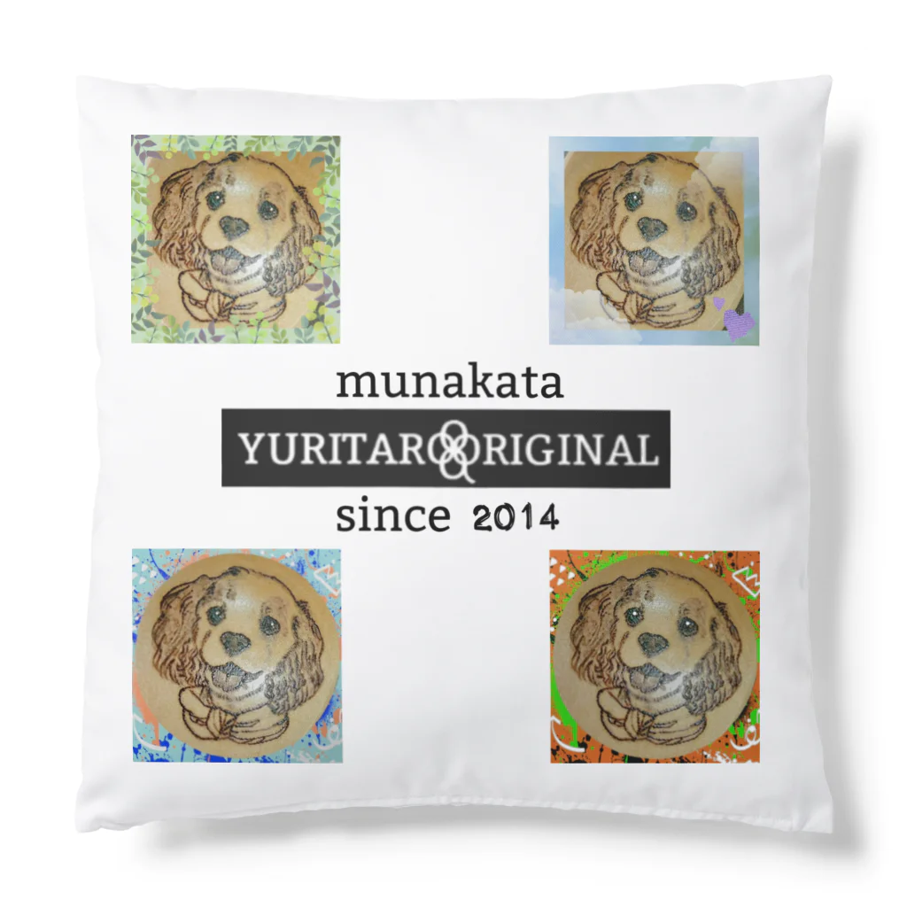 YURITAROORIGINLのAmerican Cocker Spaniel,わるそう坊主のコッカースパニエル Cushion