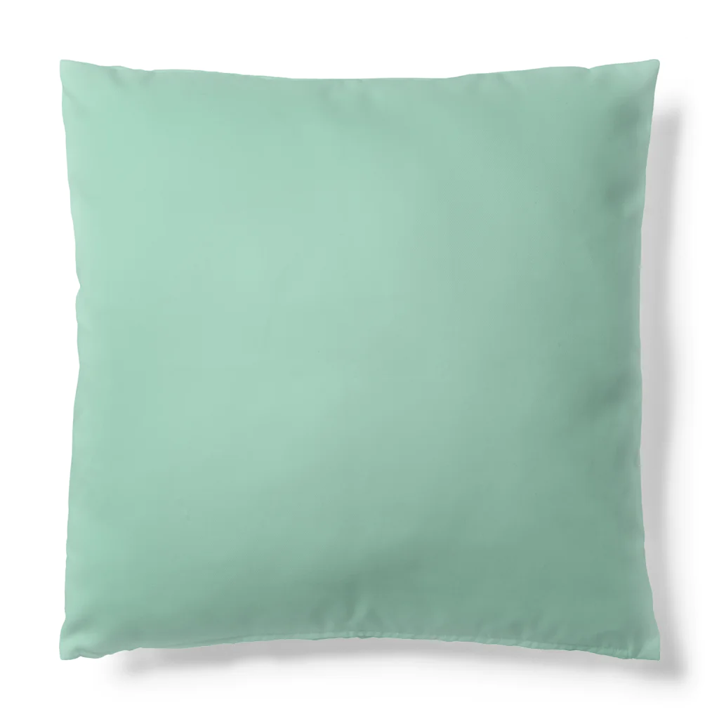 バーチャルねこ屋のSimple Case Green Cushion