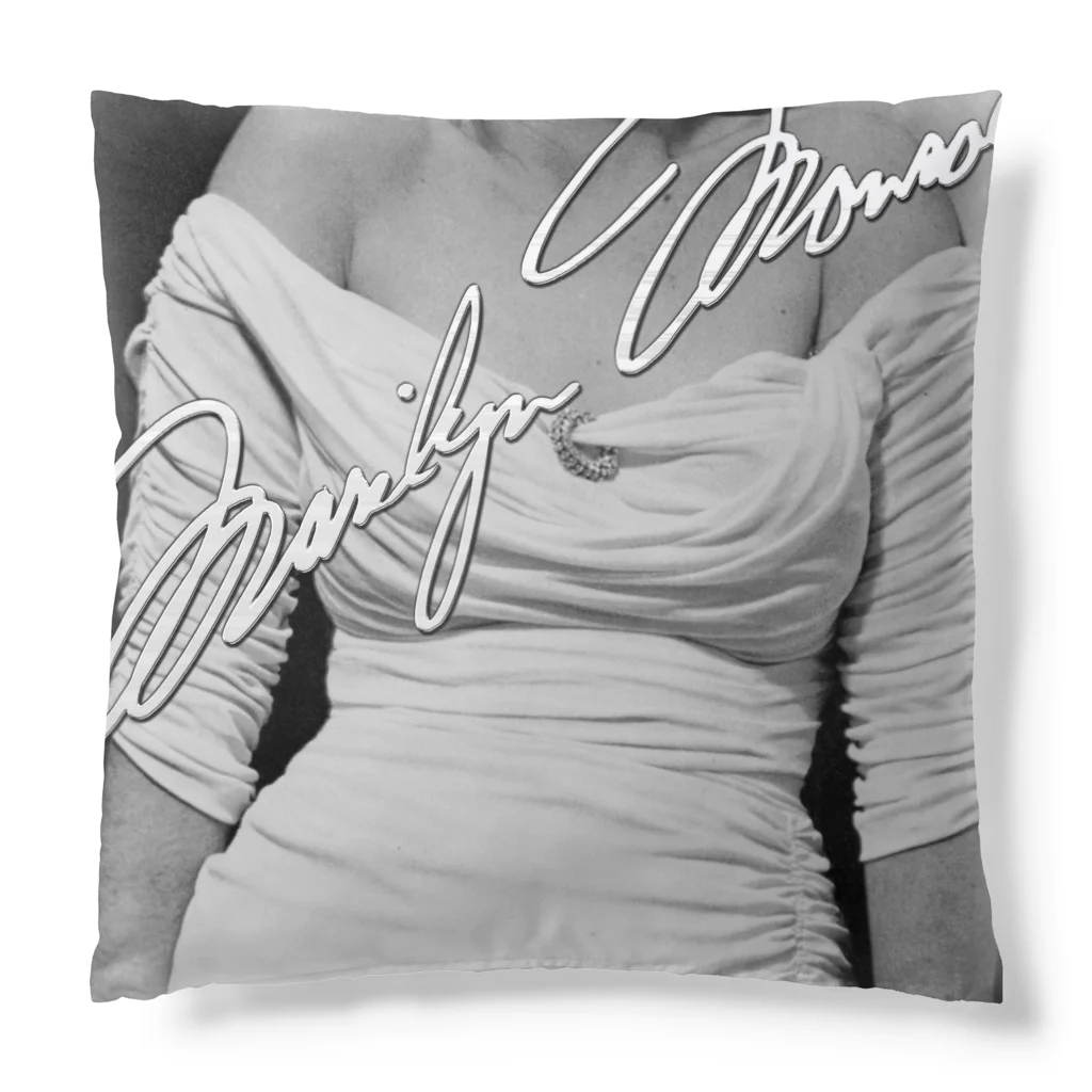 PALA's SHOP　cool、シュール、古風、和風、の白いドレスー魅惑のボディー Cushion