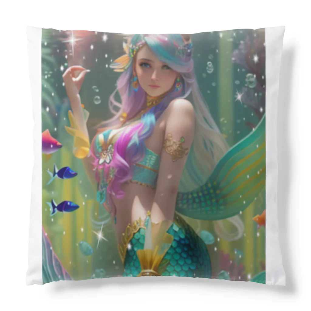 💖宇宙整体♪🌈♪こころからだチャンネル♪💖のbeautiful  mermaid  LARA クッション