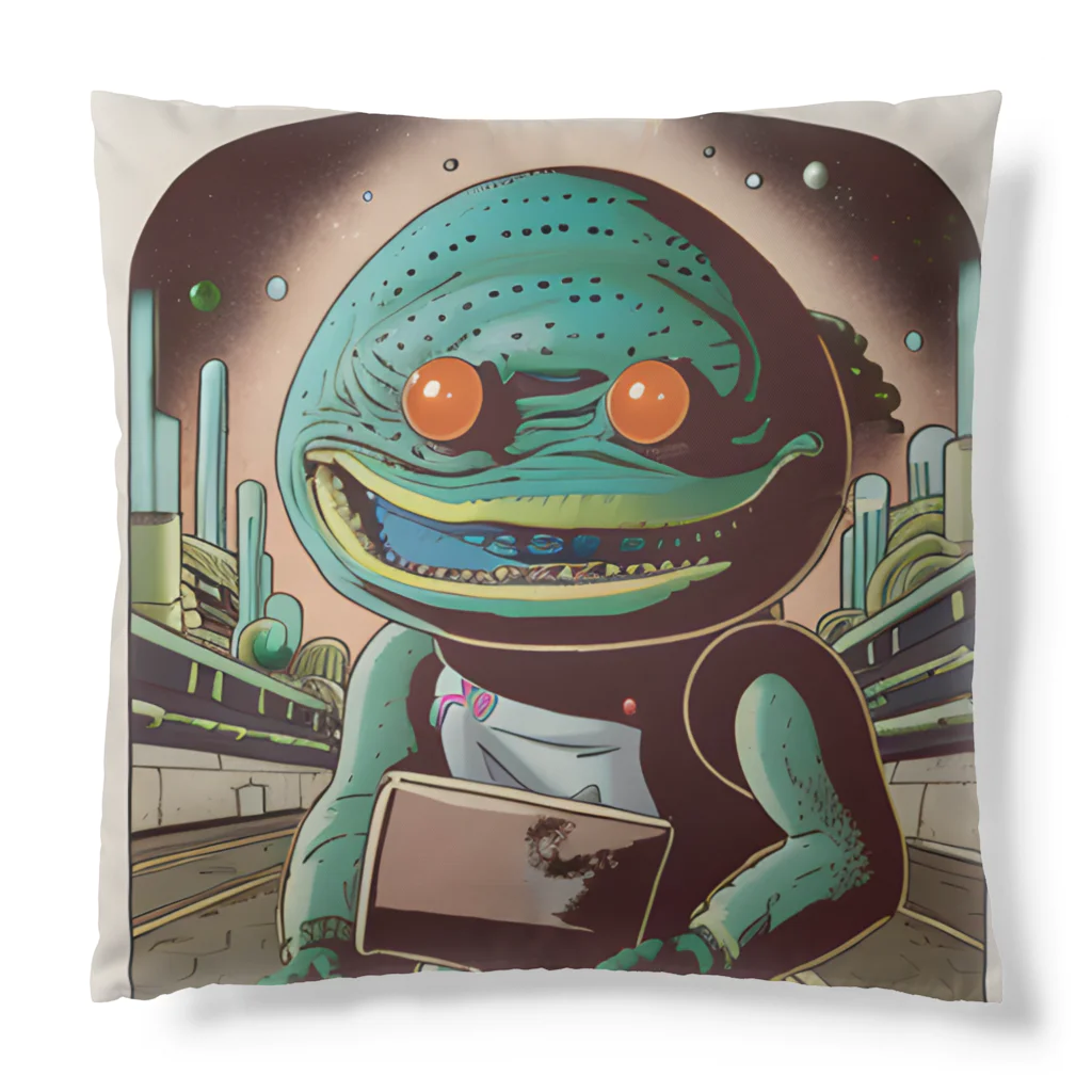 献血するドラキュラの宇宙人シリーズ Cushion