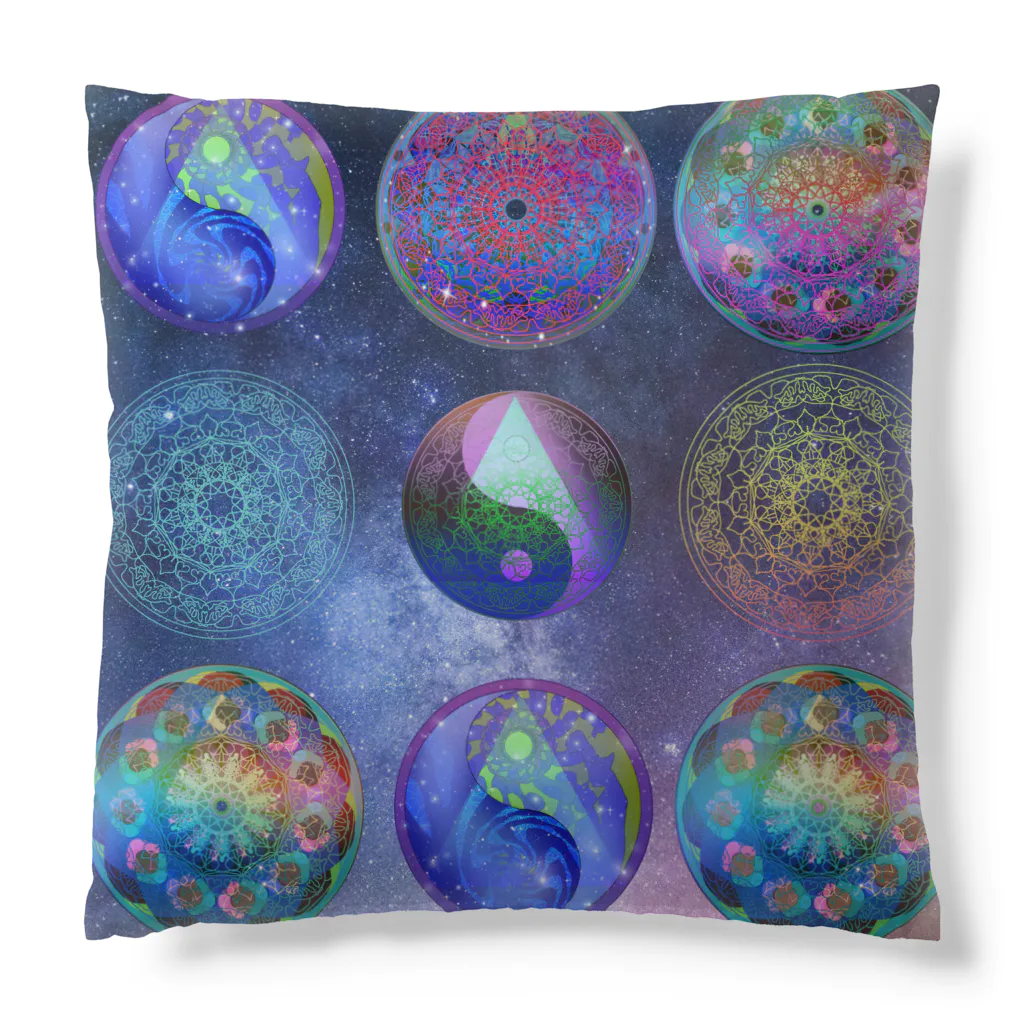 💖宇宙整体♪🌈♪こころからだチャンネル♪💖のhealing mermaidスペシャル Cushion