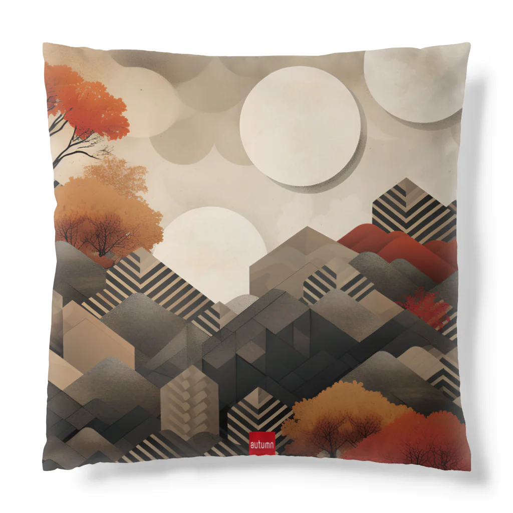 まみおデザインのautumn Cushion