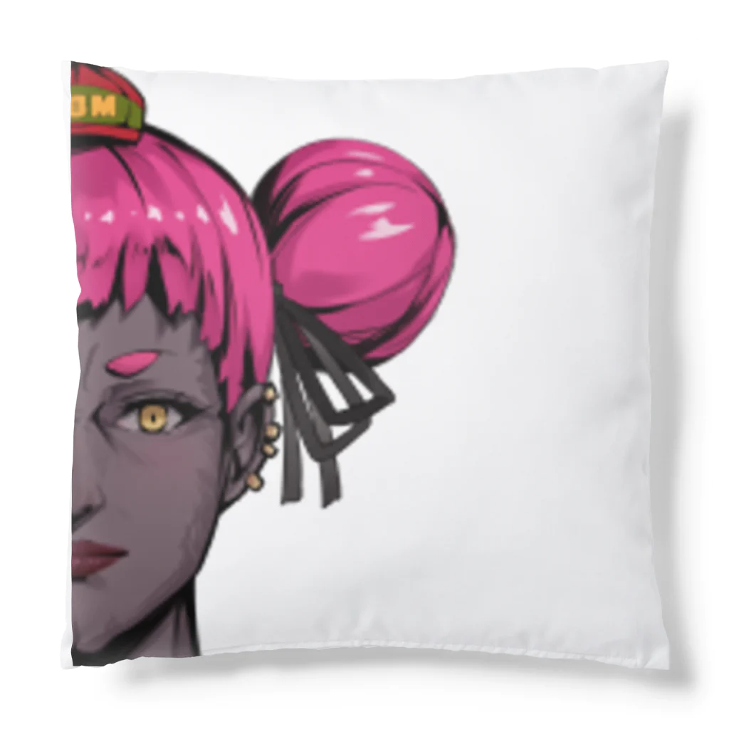 どねる・けば美の無人販売所のどねる・けば美ドデカ顔面クッション Cushion