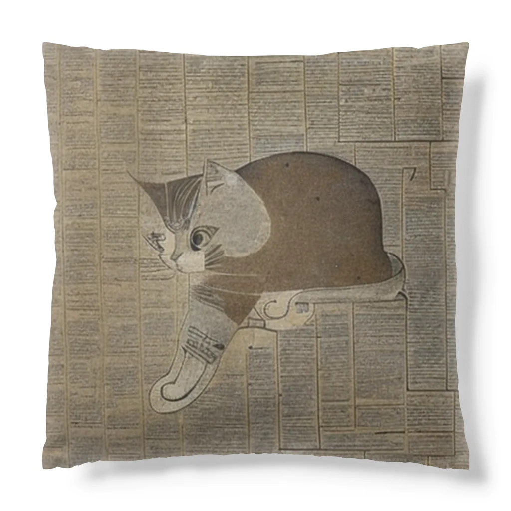 猫猫猫の古文書　猫 Cushion