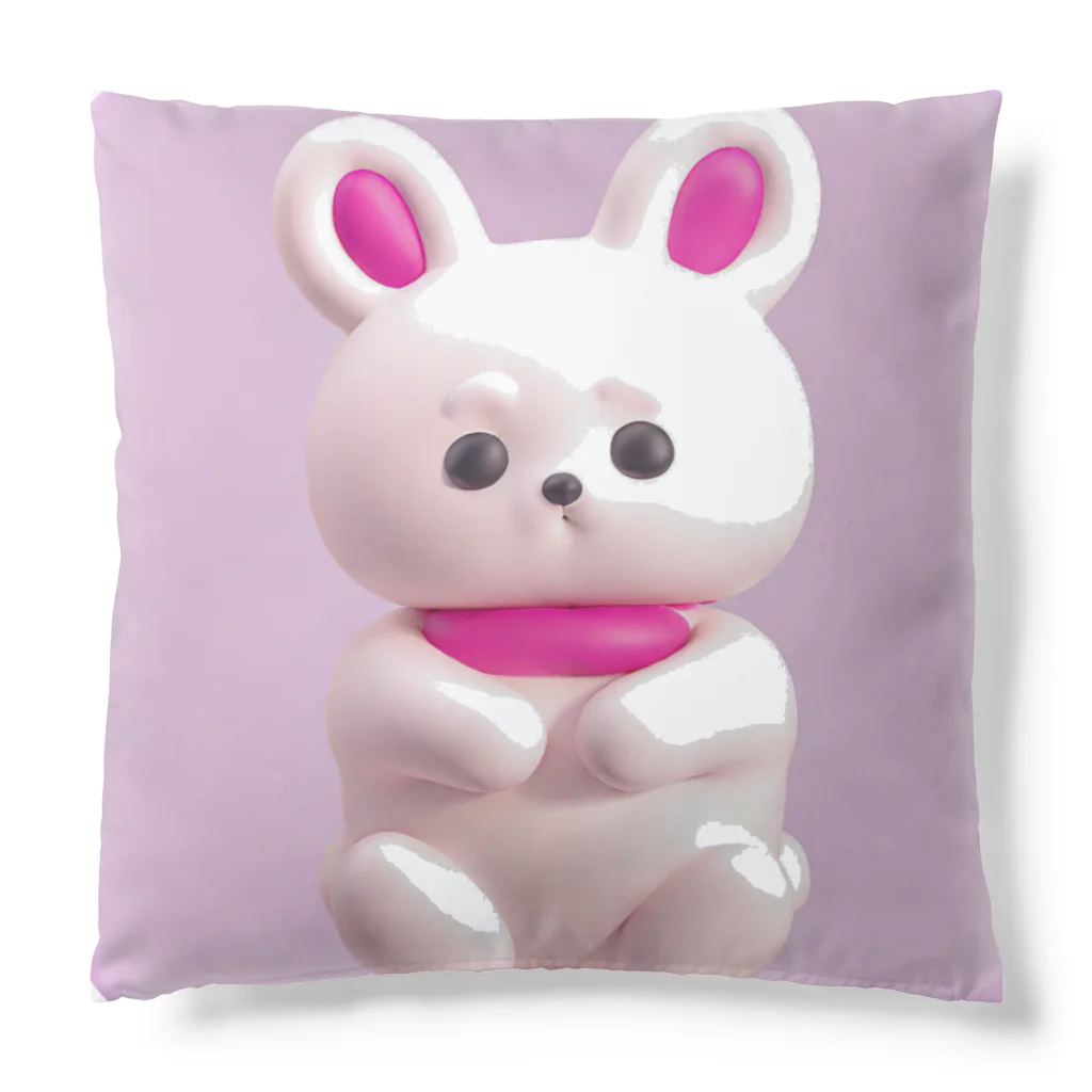 Aurinko.のもちもちぱんだうさぎ Cushion