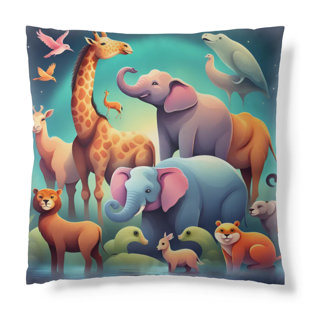 マーブの自然の動物園 Cushion